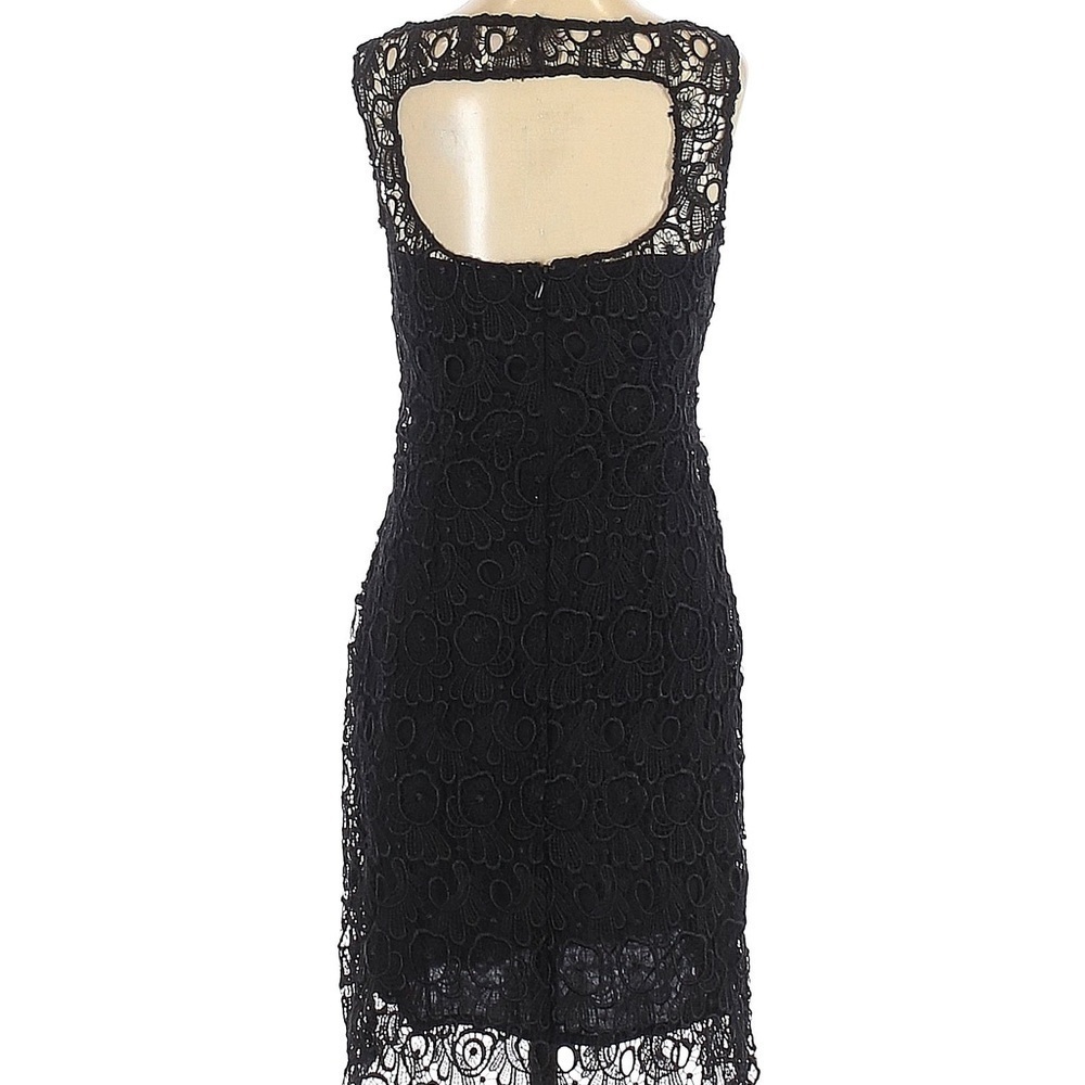 BB Dakota Lace Black Sheath Sleeveless Dress - Picture 3 of 9